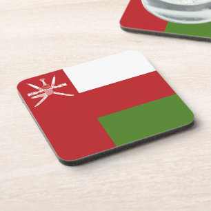 Oman-Flagge Getränkeuntersetzer
