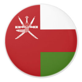 Oman-Flagge Keramikknauf