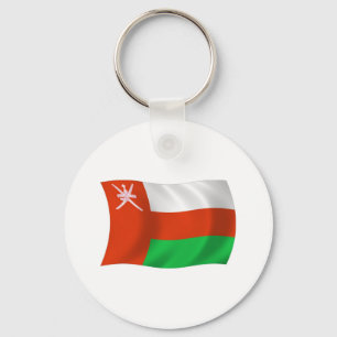Oman-Flagge Schlüsselanhänger