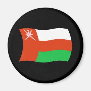 Oman-Flaggenmagnet Magnet