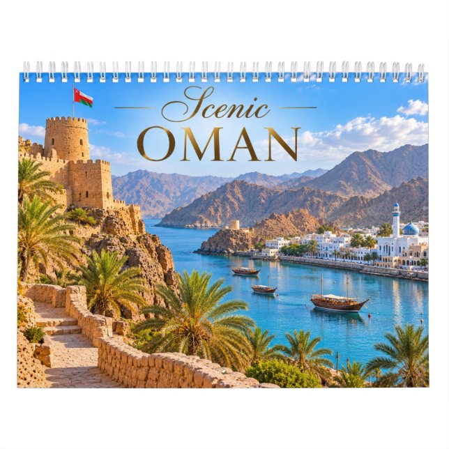 Oman Landschaften Kalender (Titelbild)