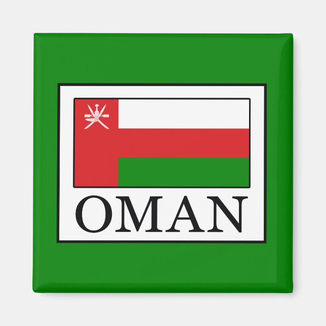 Oman Magnet (Vorne)