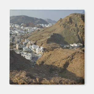 Oman, Maskat, Ruwi/Al Hamriyah. Blick auf Ruwi / Magnet