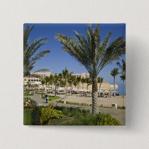Oman, Muscat, Al, Jissah. Shangri, La Barr Al, Button