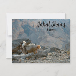 Oman postcard Jabal Shams Postkarte