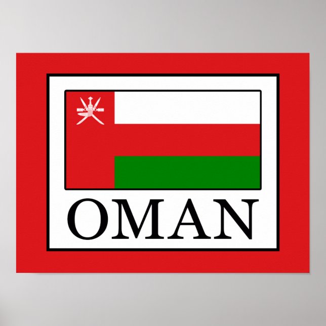 Oman Poster (Vorne)