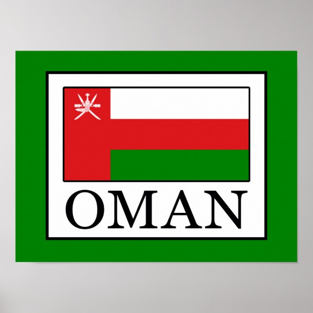 Oman Poster (Vorne)