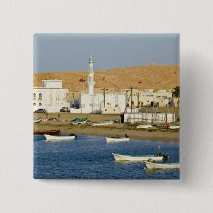 Oman, Region Sharqiya, Sur. Stadt Ayajh, Dämmerung Button