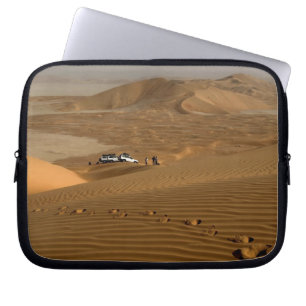Oman, Rub Al Khali-Wüste, Fahren auf den Dünen Laptopschutzhülle