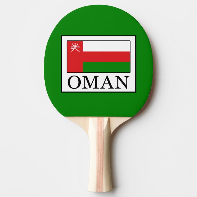 Oman Tischtennis Schläger (Vorderseite)