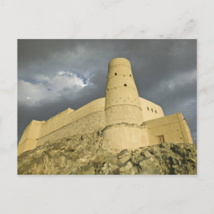 Oman, Western Hajar, Bahla. Bahla Fort Postkarte