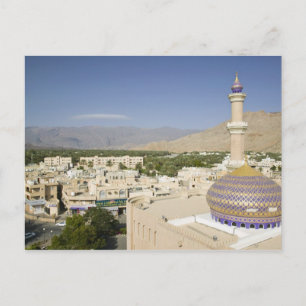 Oman, Westliche Hajar-Berge, Nizwa. Nizwa Postkarte