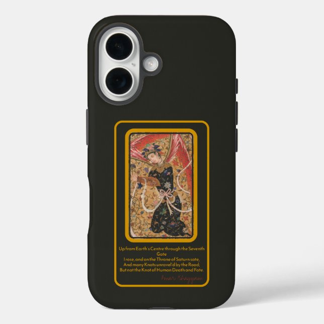 Omar Khayam Rubaiyat iPhone Case - Art (Rückseite)