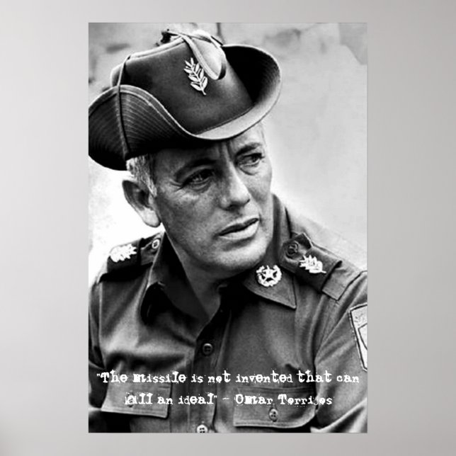 Omar Torrijos Poster (Vorne)