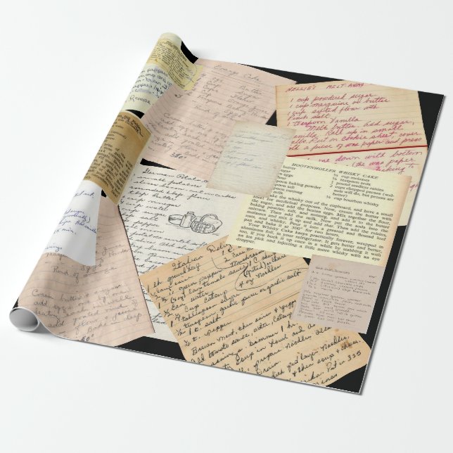 Omas alte Rezepte - Geschenkpapier (Ungerollt)