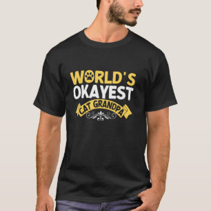 Omas bester Katzengroßvater der Welt T-Shirt