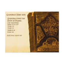 Oma's Bibel von 1895