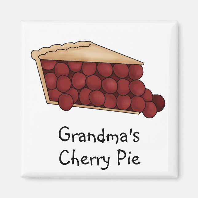 Oma's Cherry Pie Magnet (Vorne)
