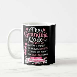 Omas Code Lustige Oma Regeln Damen Kaffeetasse