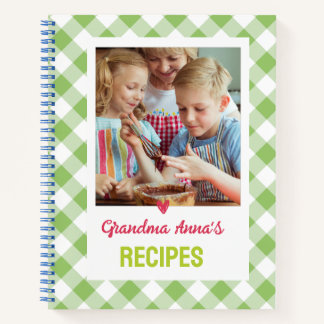 Oma's CookBook (ADD YOU FOTO) Notizbuch