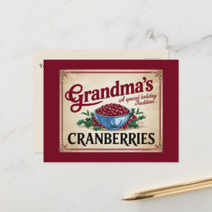 Oma's Cranberries Weihnachten