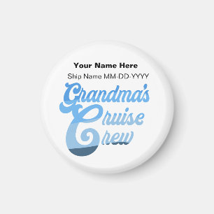 Oma's Cruise Crew Magnet