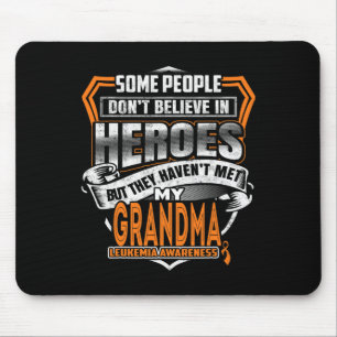 Oma's Fight is my fight Leukämie Awareness 1 Mousepad