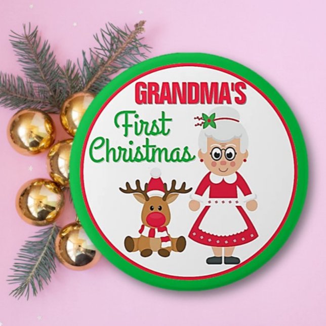Oma's First Christmas Button (Von Creator hochgeladen)