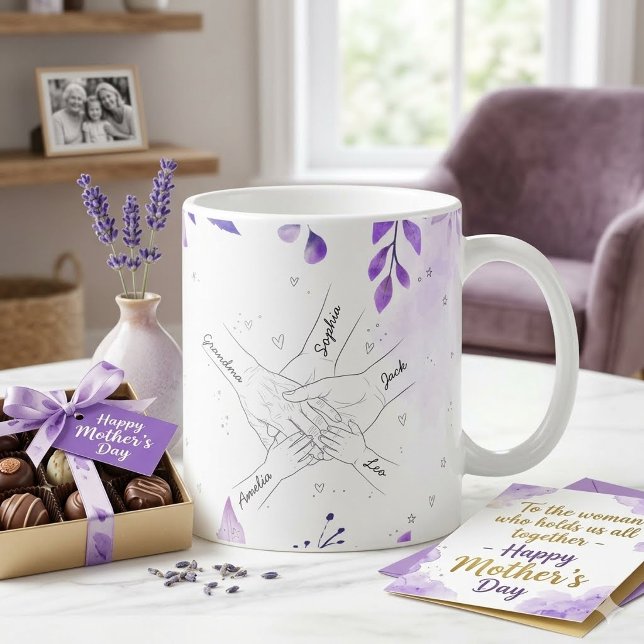 Omas Garten der Liebe Personalisierte Tasse (Von Creator hochgeladen)