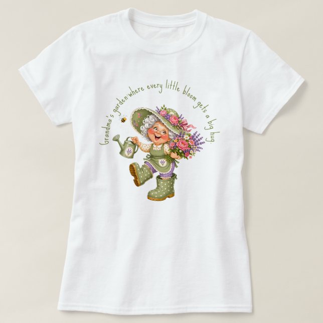Omas Garten T-Shirt (Design vorne)