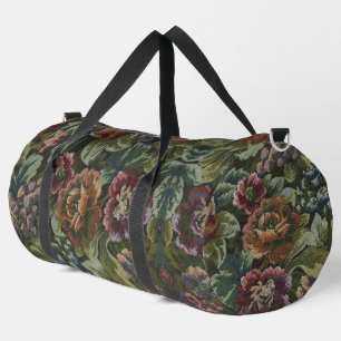 Omas gemütliches vintage-blumen-dopp-kit duffle bag