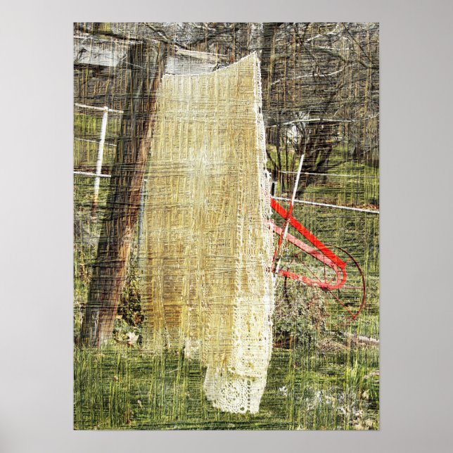 Oma's Handmade Blanket Poster (Vorne)