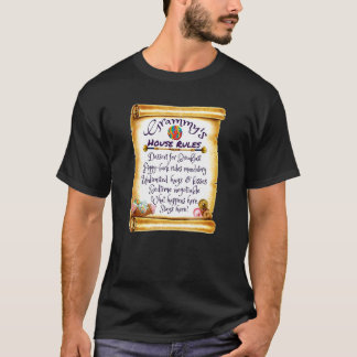 Omas Hausregeln Enkelkinder Großeltern De T-Shirt
