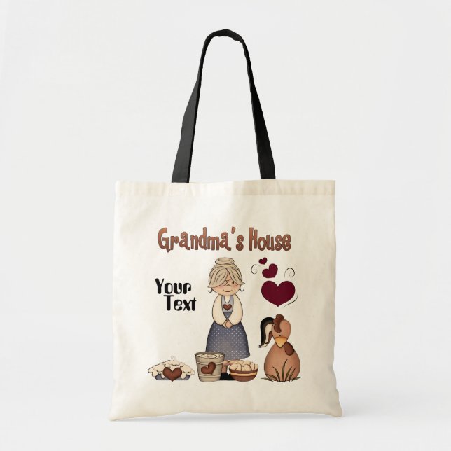 Oma's House#2 Tote-Tasche Tragetasche (Vorne)