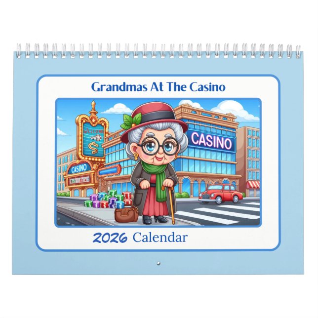 Omas im Casino 2026  Kalender (Titelbild)