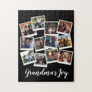 Oma's Joy Foto Frame Collage Modern Trendy Puzzle