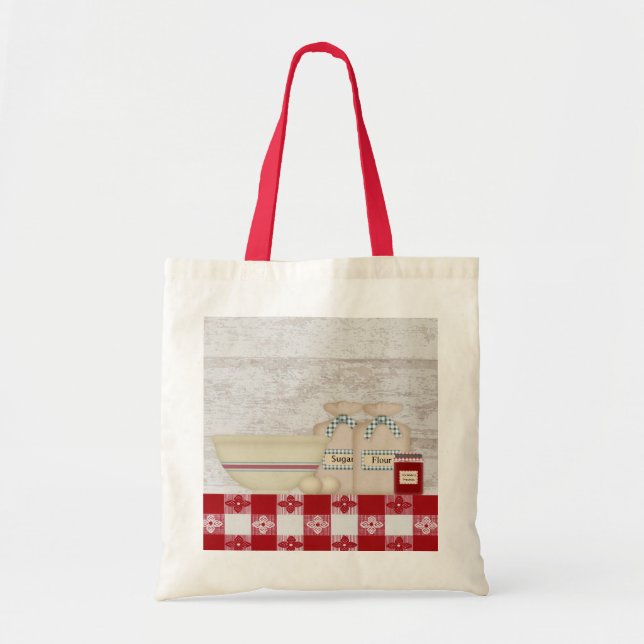 Oma's Kitchen Tote Bag Tragetasche (Vorne)