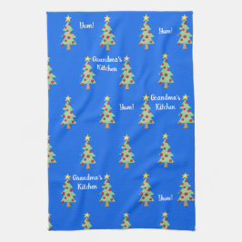 Oma's Kitchen Yum! Weihnachtsbaum Geschirrtuch