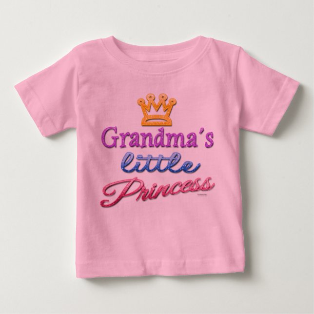 Oma's Kleine Prinzessin Baby Kleinkind T - Shirt (Vorderseite)
