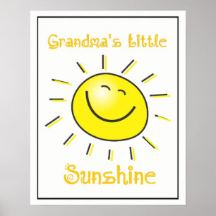 Oma's kleine Sonnenscheinkinder, Fun Quote Poster