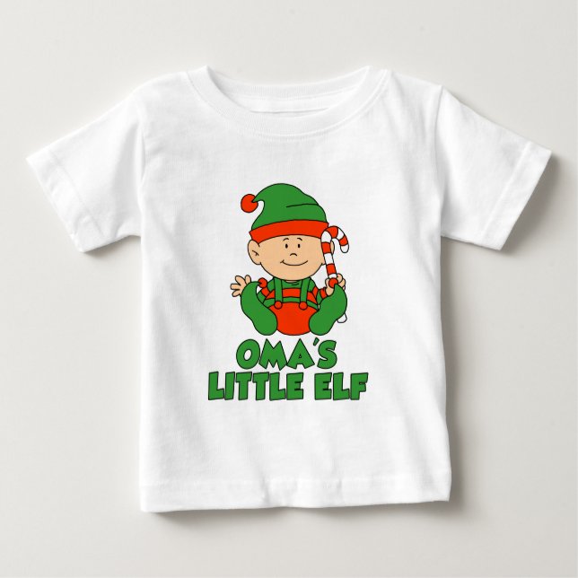 Omas kleiner Elf Baby T-shirt (Vorderseite)