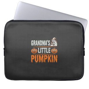 Omas Kleiner Kürbis Halloween Hexen Design Laptopschutzhülle