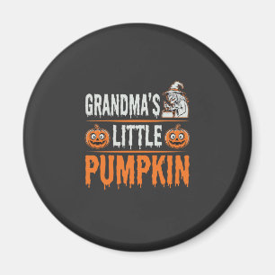 Omas Kleiner Kürbis Halloween Hexen Design Magnet