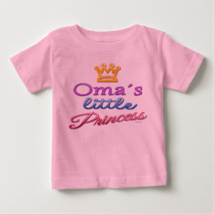Omas kleiner Prinzessin-Baby-Kleinkind-T - Shirt