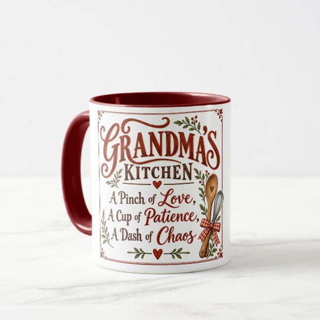 Omas Küche Tasse (Vorderseite Links)