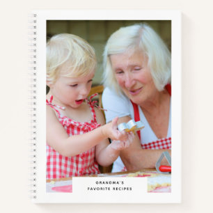 Omas Lieblingsrezepte Foto-Rezeptbuch Notizbuch