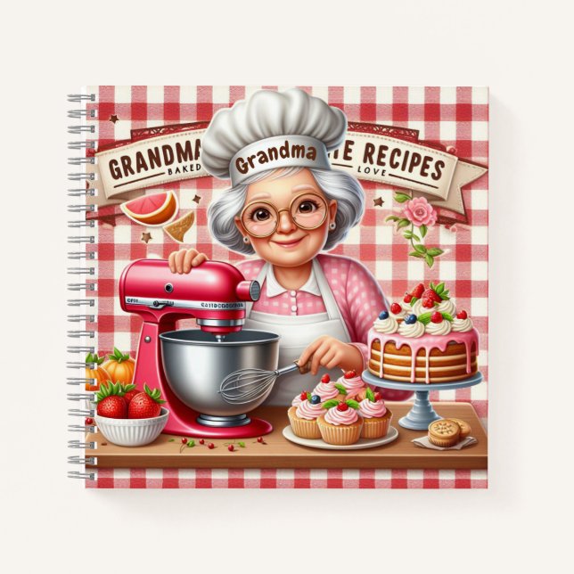 Oma's Lieblingsrezepte Notizbuch (Vorderseite)