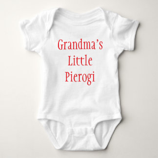 "Oma's Little Pierogi" Klassischer Baby Bodysuit Strampler