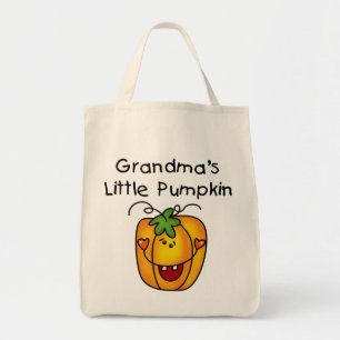 Oma's Little Pumpkin T - Shirt und Geschenke Tragetasche