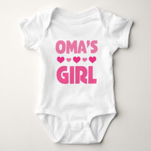 Omas Mädchen Baby Strampler